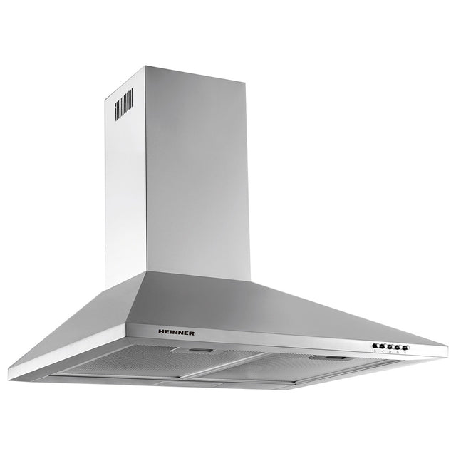 Heinner DCH-450X Dunstabzugshaube – Wandeinbau – 60 cm – 3 Geschwindigkeiten – Edelstahl – Produktfoto