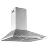 Heinner DCH-450X Dunstabzugshaube – Wandeinbau – 60 cm – 3 Geschwindigkeiten – Edelstahl