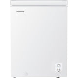 Heinner Gefriertruhe HCF-HS142E – 142 Liter – Schnellgefrierfunktion – Energieeffizienzklasse E – Bedienfeld