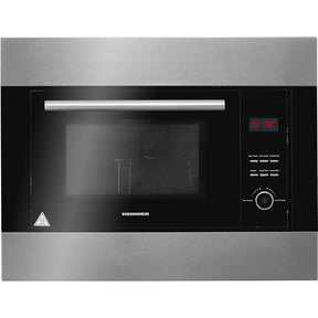 Heinner Mikrowelle HMW-23BIXBK – 23 Liter – Grill – LED-Beleuchtung – schwarz – Bedienfeld