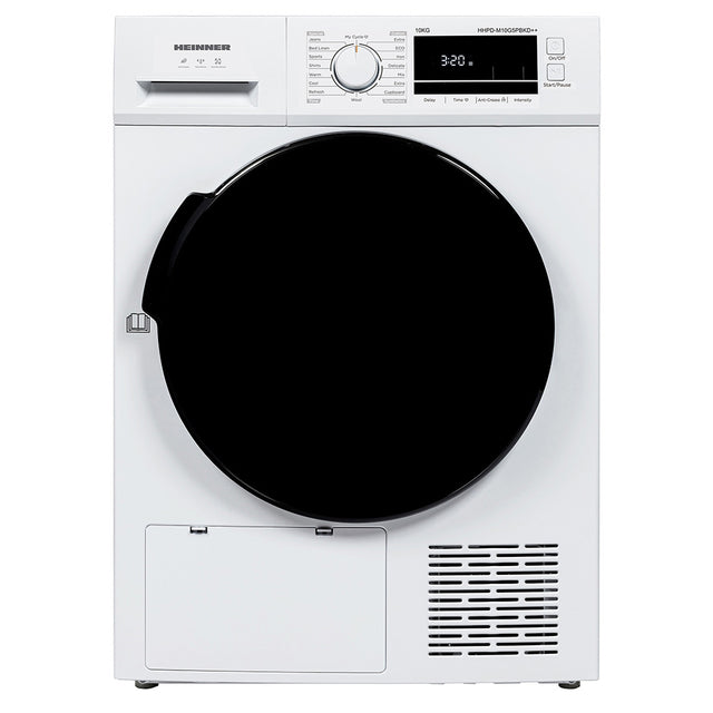 Heinner Wärmepumpentrockner HHPD-M10G5PBKD – 10 kg – Touch Control – Energieeffizienzklasse D – Produktfoto