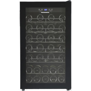 Heinner HRV-A118DRM40 Weinkühlschrank – 118 Liter – 40 Flaschen – Metallregale