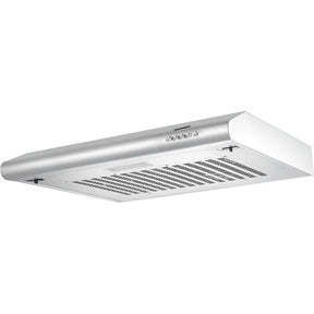 Heinner CH-201SS Dunstabzugshaube 60 cm – 3 Geschwindigkeiten – LED – Umluft – Produktfoto