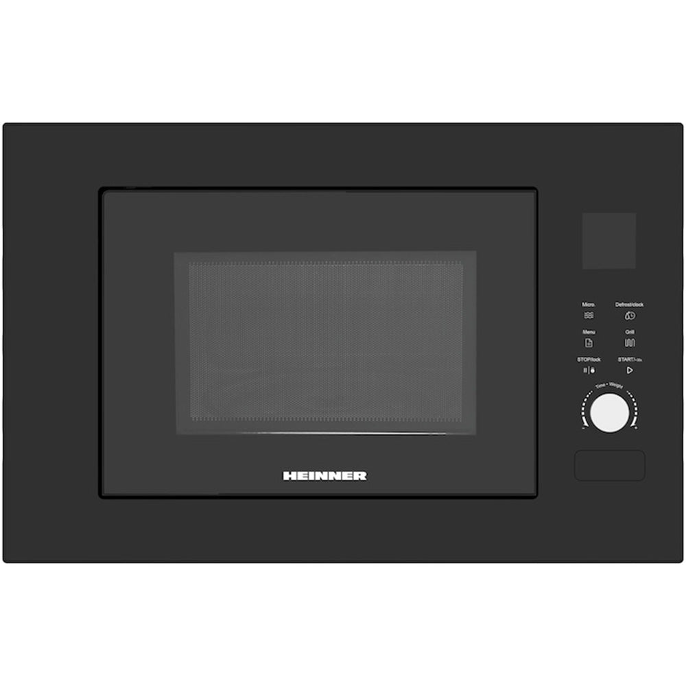Heinner HMW-BI2360BK Mikrowelle – 23 L – Grill – LED – Kindersicherung – Bedienfeld