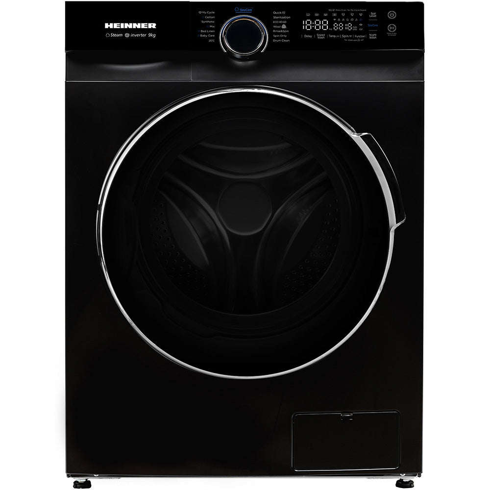 Waschmaschine Heinner HWM-M914IVKBA – 9 kg – 1400 U/Min – Energieeffizienzklasse A – Produktfoto