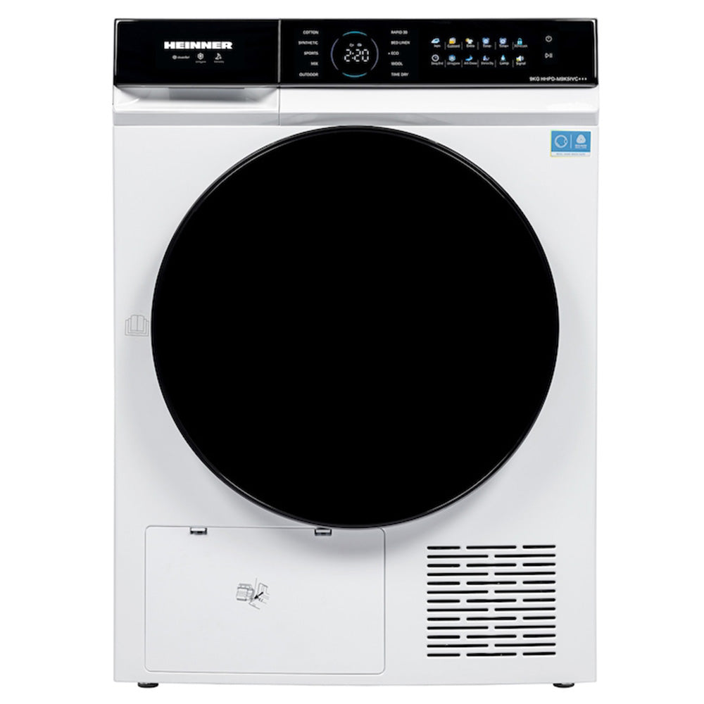 Heinner Wärmepumpentrockner HHPD-M9K5IVC 9 kg – Inverter – Energieeffizienzklasse C – Produktfoto