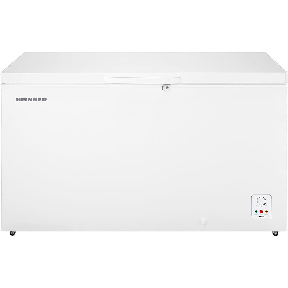 Heinner Gefriertruhe HCF-HS420E++ – 420 Liter – Inverter-Kompressor – Energieeffizienzklasse E – Bedienfeld