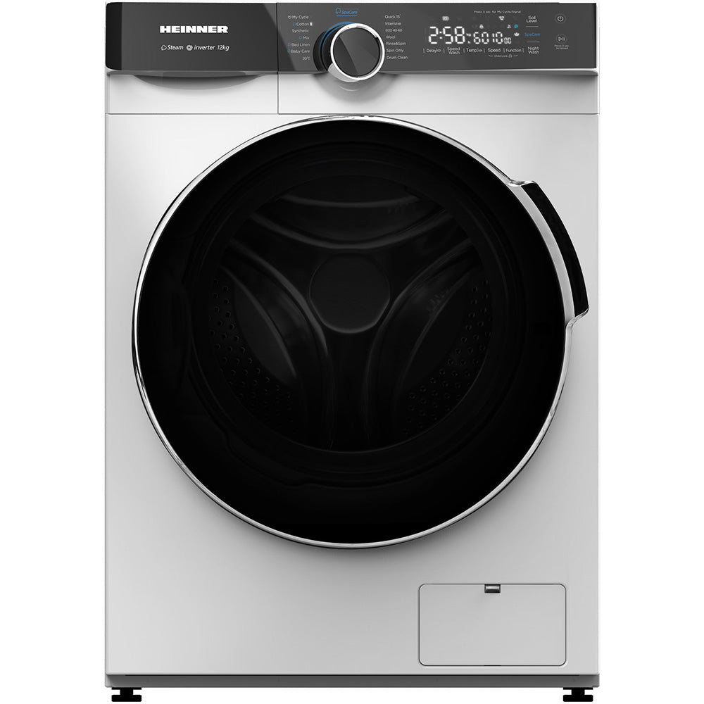 Heinner Waschmaschine HWM-M1214IVKA – 12 kg – 1400 U/min – Energieeffizienzklasse A – Produktfoto