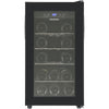 Heinner HRV-A52DRM18 Weinkühlschrank – 55 Liter – 18 Flaschen – Holzablagen