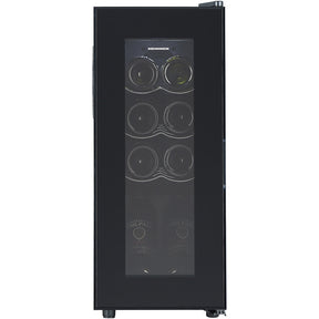 Heinner HRV-A28DRM8 Weinkühlschrank – 28 Liter – 8 Flaschen – Metallablagen – Produktfoto