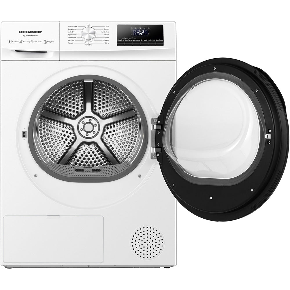Heinner Wärmepumpentrockner HHPD-HMY70FD – 7 kg – Touch-Steuerung – 14 Programme – Energieeffizienzklasse D – Bild 2