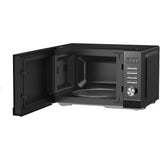 Heinner Mikrowelle HMW-MD25DMRBK – 25 Liter – 800 W – 8 automatische Programme – schwarz – Bedienfeld