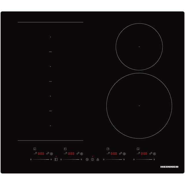 Heinner Induktionskochfeld HBHI-M4ZB1FXSMTC – 4 Zonen – Touch-Bedienung – Produktfoto