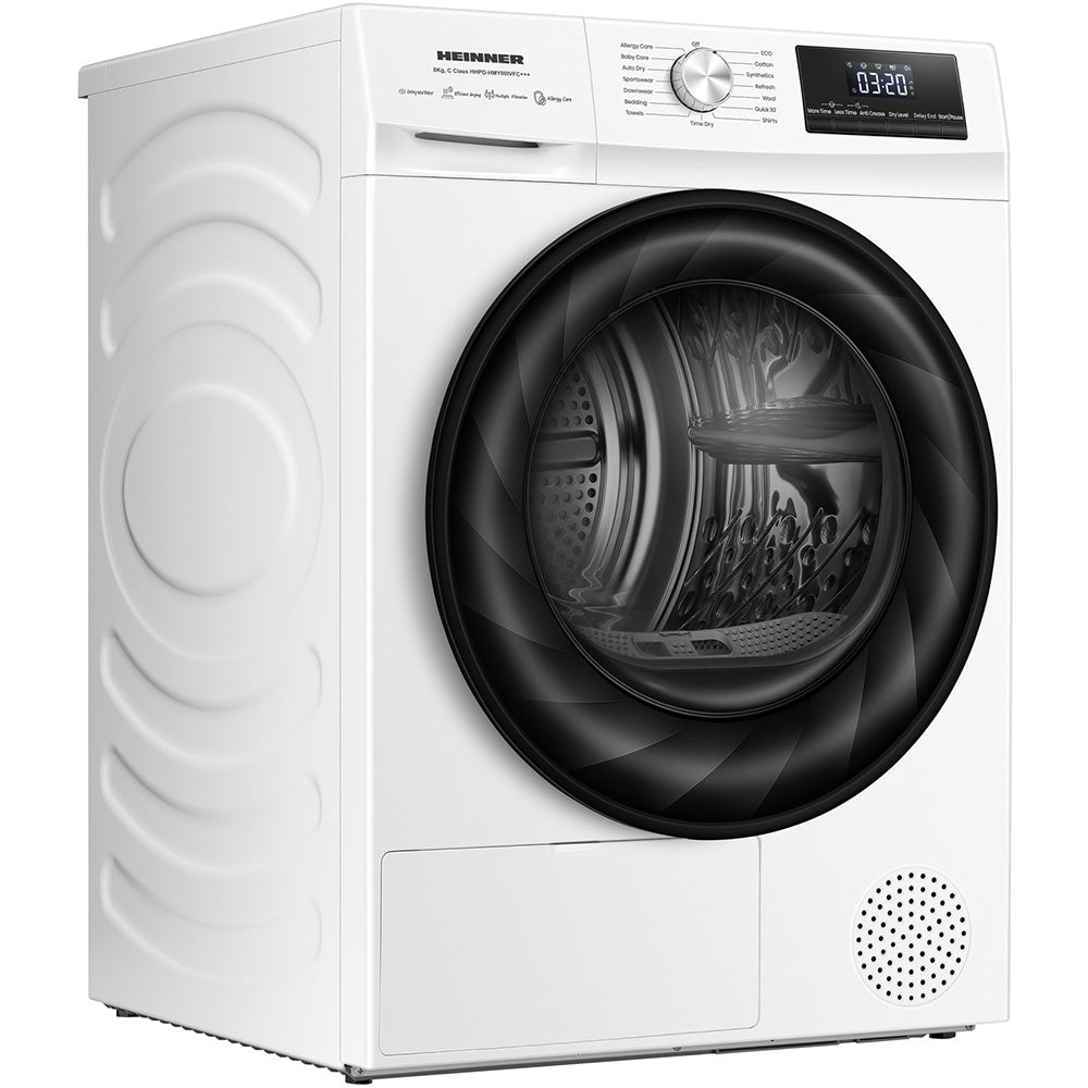 Heinner Wärmepumpentrockner HHPD-HMY80IVFC – 8 kg – Inverter – Energieeffizienzklasse C – Bild 14