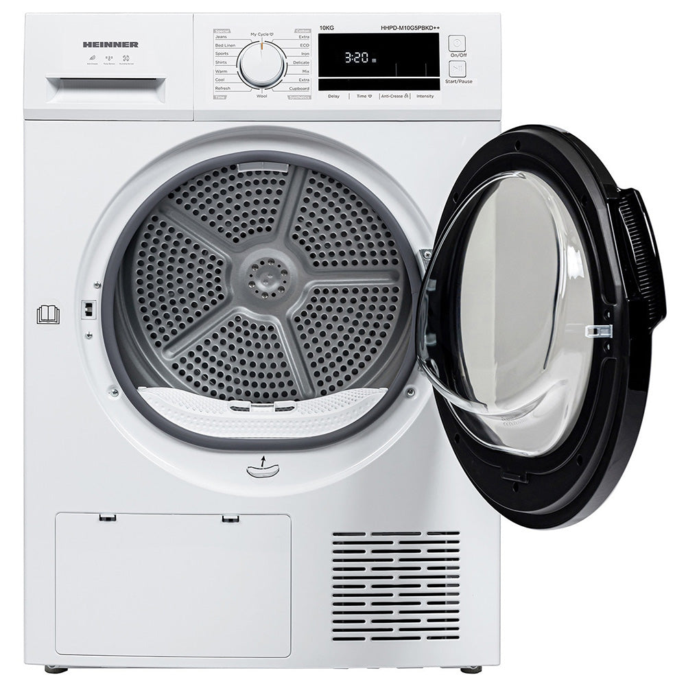 Heinner Wärmepumpentrockner HHPD-M10G5PBKD – 10 kg – Touch Control – Energieeffizienzklasse D – Bild 2