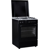 Heinner Gasherd HFSC-S66FDCC-IBK – 50 cm – 4 Kochfelder – Backofen mit 6 Funktionen und Grill – Schwarz – Bild 15