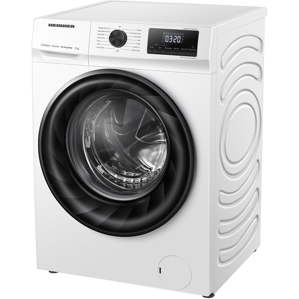 Heinner Waschmaschine HWM-H8014INVA 8 kg – 1400 U/min – Energieeffizienzklasse A – Bild 13