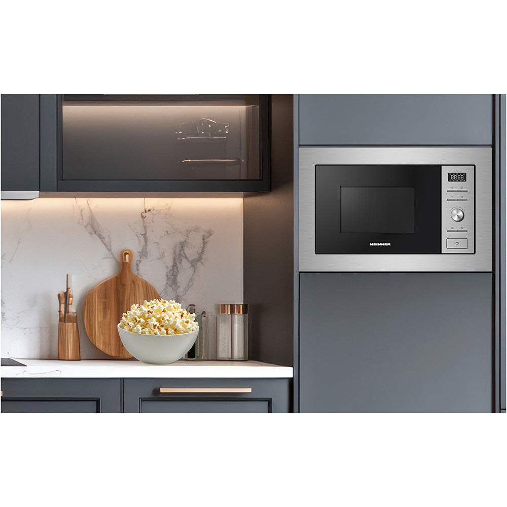 Heinner HMW-MDBI28GDIX Mikrowelle – 28 L – Grill – Digital – Bild 3