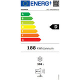 Heinner HCF-HM308INVCD Gefriertruhe – 308 Liter – umwandelbar – Energieeffizienzklasse D – Energielabel