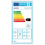 Heinner XCH-450S Unterbau-Dunstabzugshaube – 60 cm – 3 Geschwindigkeiten – Energielabel