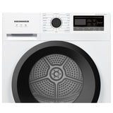 Heinner Wärmepumpentrockner HHPD-M7N13PBKE – 7 kg – Energieeffizienzklasse E – Bedienfeld