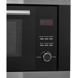 Heinner Mikrowelle HMW-23BIXBK – 23 Liter – Grill – LED-Beleuchtung – schwarz – Bedienfeld