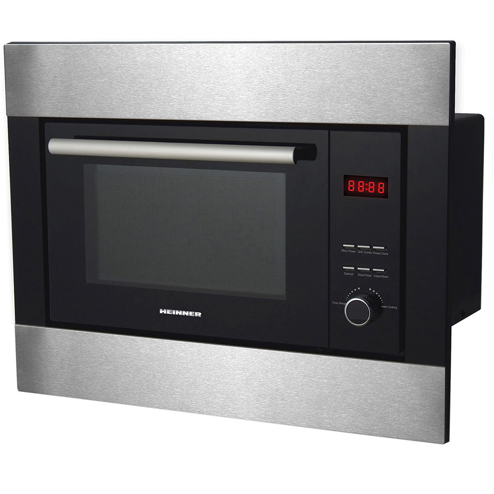Heinner Mikrowelle HMW-23BIXBK – 23 Liter – Grill – LED-Beleuchtung – schwarz – Bild 4