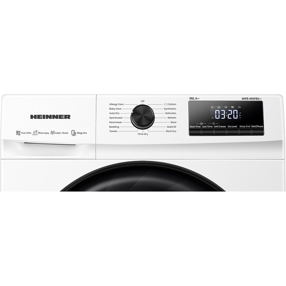 Heinner Wärmepumpentrockner HHPD-H90FRA – 9 kg – AirFlow – Energieeffizienzklasse D – Bild 5