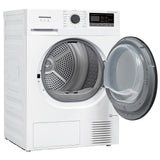Heinner Wärmepumpentrockner HHPD-M8N13PBKE – 8 kg – Energieeffizienzklasse E – Bedienfeld