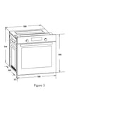 Heinner Einbaubackofen HBO-S567LDTGC-IX – 56 Liter – Heißluft – Grill – LED – Bild 4