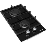 Heinner HBH-M302FGBK Gaskochfeld – 30 cm – 2 Brenner – Gusseisenroste – Schwarz – Bild 12