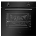 Heinner HBO-M7210GCDRC-GBK Einbaubackofen 72L Grill Konventionell Schwarzes Glas – Produktfoto