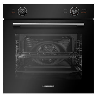 Heinner HBO-M7210GCDRC-GBK Einbaubackofen 72L Grill Konventionell Schwarzes Glas