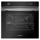 Heinner Einbauofen HBO-M7210GCDRC-GIX – 72L – Grill und Konventionell – Edelstahl mit Glas – Produktfoto