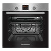 Heinner Einbaubackofen HBO-S567LDTGC-IX – 56 Liter – Heißluft – Grill – LED