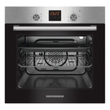 Heinner Einbaubackofen HBO-S567LDTGC-IX – 56 Liter – Heißluft – Grill – LED – Produktfoto