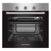 Heinner Einbaubackofen HBO-S624LTG-IX – 62 Liter – Heißluft – Grill