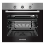 Heinner Einbaubackofen HBO-S624LTG-IX – 62 Liter – Heißluft – Grill – Produktfoto