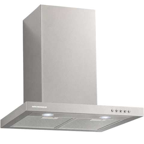 Heinner Dunstabzugshaube HDCH-660TSS – 60 cm – 3 Geschwindigkeiten – Edelstahl – Produktfoto