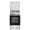 Heinner Gasherd HFSC-S60LITGC-SL – 50 cm – 4 Zonen – Ofen mit 6 Funktionen und Grill