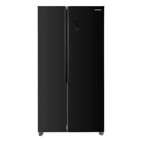 Heinner Amerikanischer Kühlschrank HSBS-HM442NFGBKE – 442L – Energieeffizienzklasse E – Bedienfeld