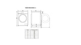 Heinner HWM-M9014SMA Waschmaschine – 9 kg – 1400 U/min – Energieeffizienzklasse A – weiß – Bild 5