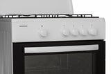 Heinner-Gasherd HFSC-SME60WH – 60 cm – 4 Kochstellen – Gasbackofen mit Grill – weiß – Bild 6
