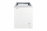 Heinner HSF-M84WHC Gefrier-/Kühlschrank – Truhe – 84 L – Glasschiebedeckel – konvertierbar – Produktfoto