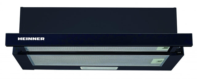 Heinner HTCH-440GBK Dunstabzugshaube – Energieeffizienzklasse C – Schwarz – Produktfoto