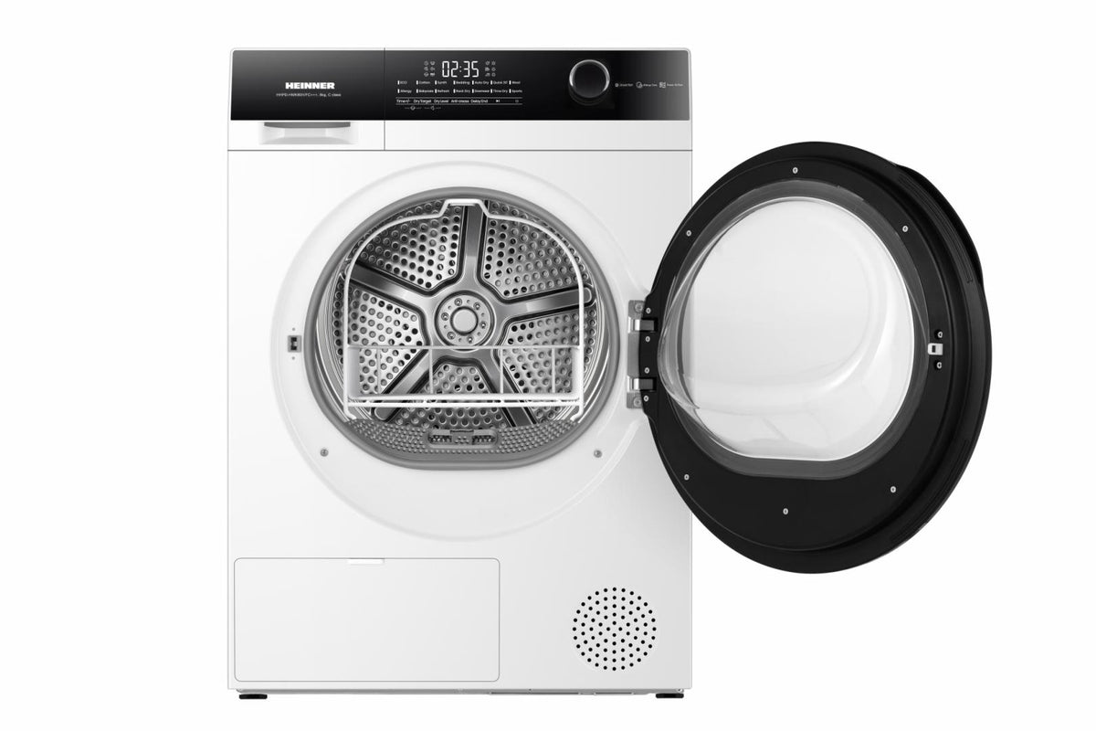 Heinner HHPD-HMK80IVFC Wärmepumpentrockner – 8 kg – Energieeffizienzklasse C – weiß – Bild 13