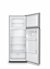 Heinner HF-HS205SWDE Standkühlschrank – 206 Liter – Wasserspender – Energieeffizienzklasse E – Silber – Bild 2