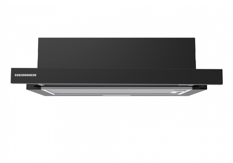 Heinner HTCH-MD400BK Dunstabzugshaube – Energieeffizienzklasse B – Inox – Produktfoto