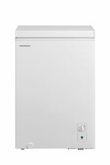 Heinner Gefriertruhe HCF-M99INVCE – 99 Liter – umrüstbar – Inverter-Motor – Energieeffizienzklasse E – Produktfoto