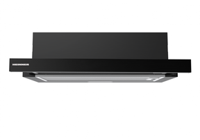 Heinner HTCH-MD400GBK Dunstabzugshaube – Energieeffizienzklasse B – Inox – Produktfoto